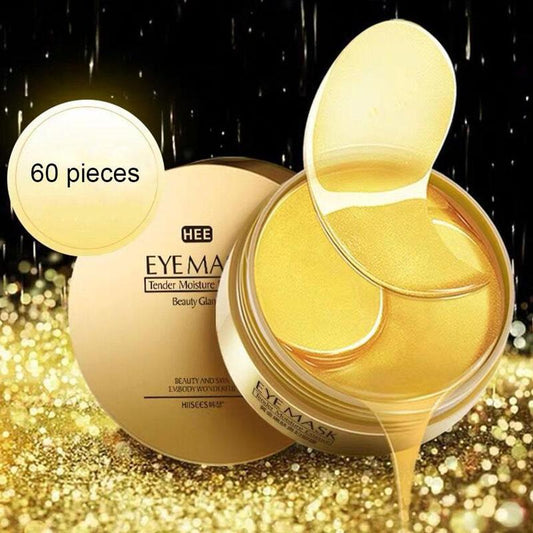 24K gold and seaweed eye mask