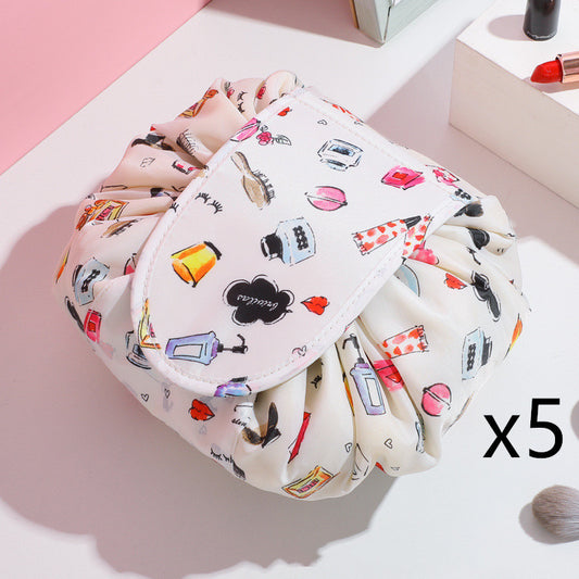 Large Capacity Portable Cosmetic Travel Storage Bag – Stylish and Convenien