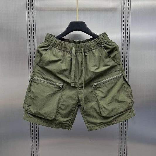 Thin Outdoor Work Shorts for Men – Lightweight, Loose Fit, Summer Style