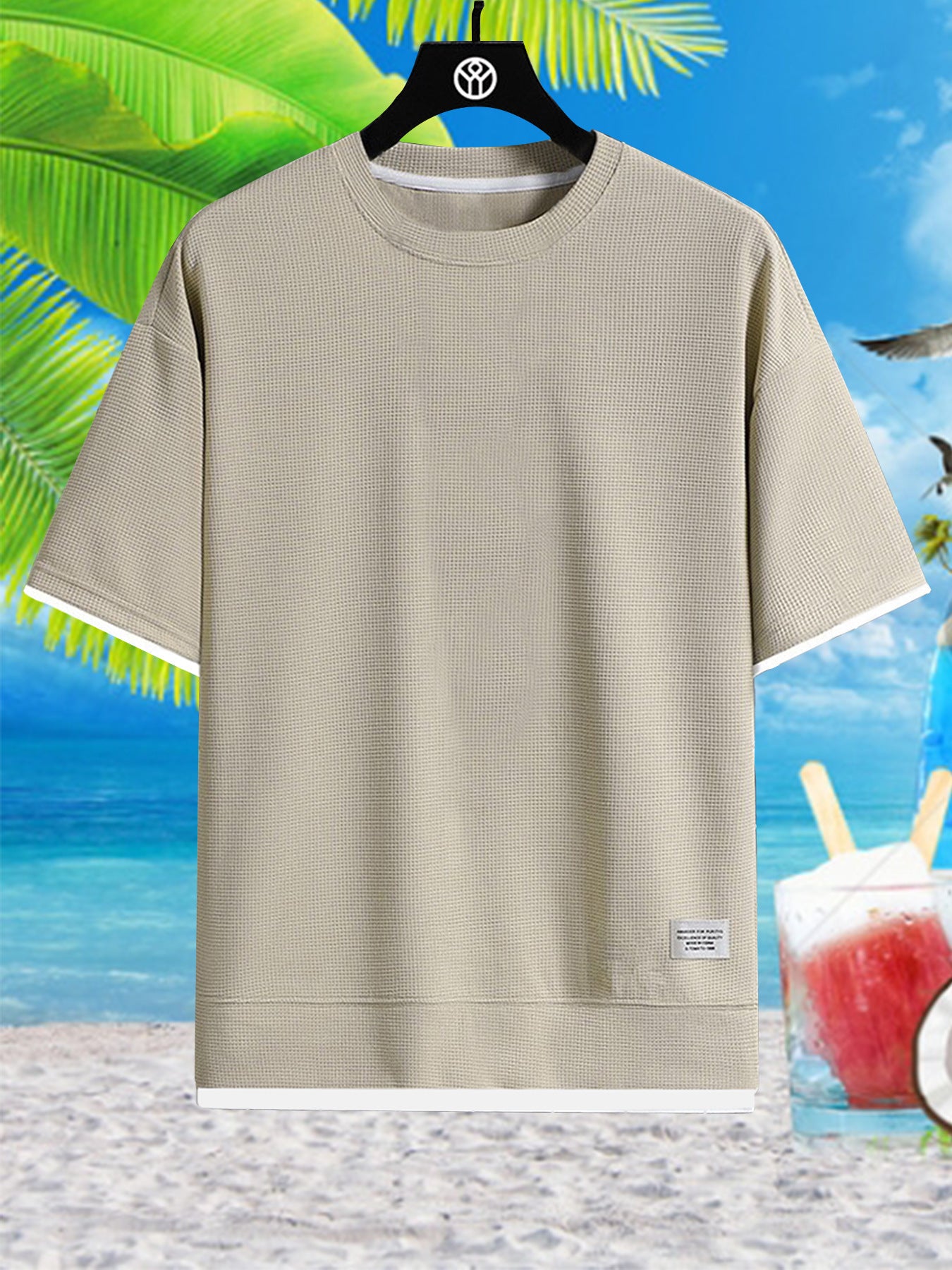 Summer New Men’s Short-sleeved T-shirt – Casual & Comfortable Fit