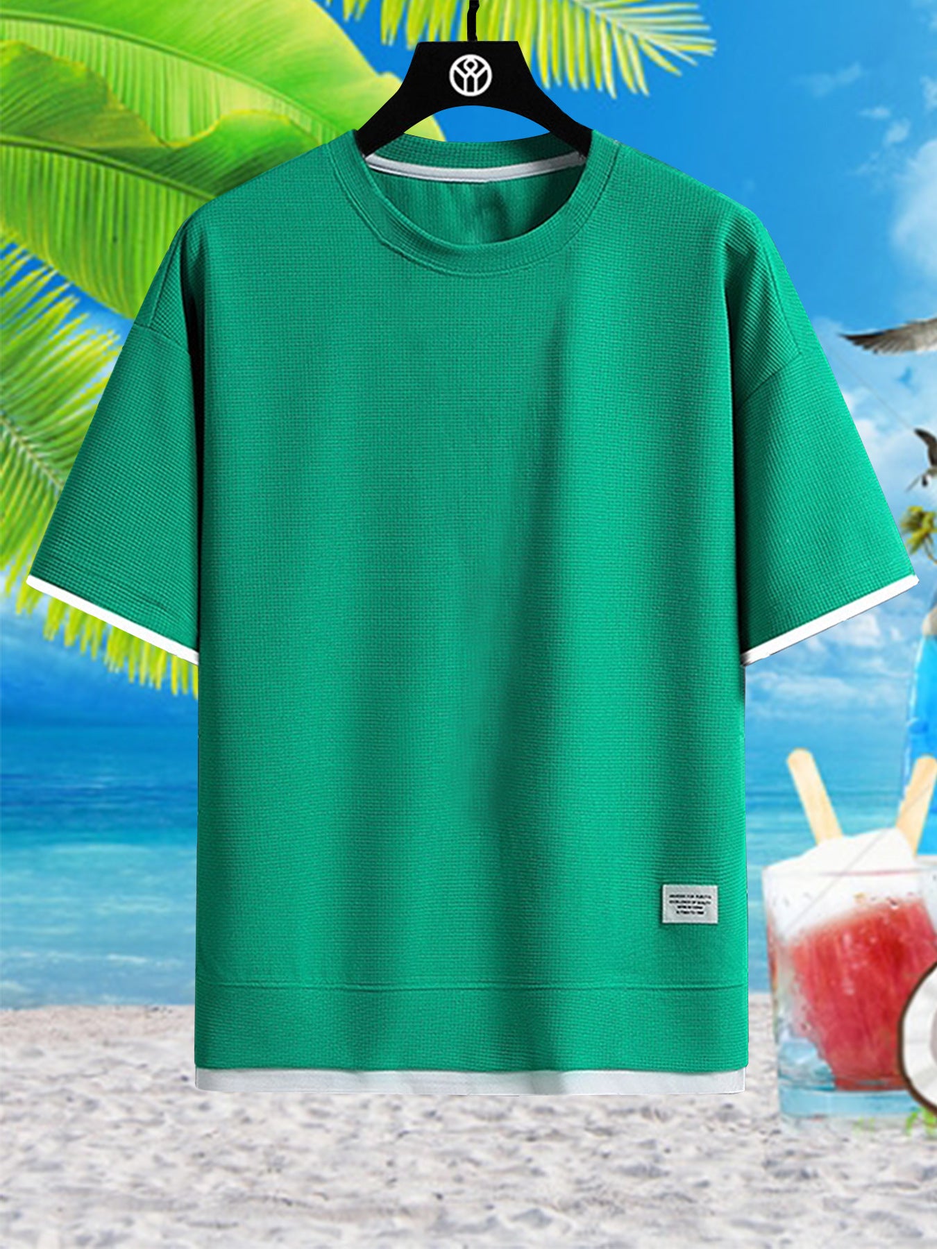 Summer New Men’s Short-sleeved T-shirt – Casual & Comfortable Fit