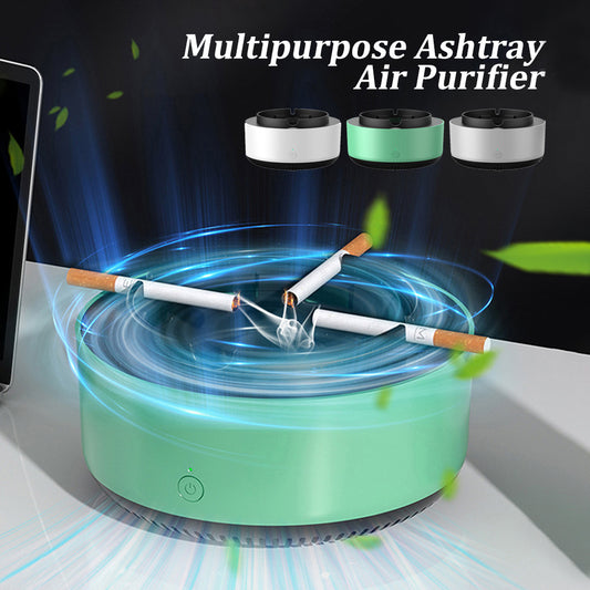 Air Purifying Ashtray – Automatic Smoke Remover with Anion Purification